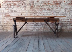 Vintage Industrial Style Coffee Table