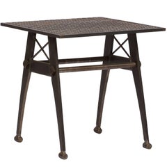 Vintage Industrial Style Metal Side Table