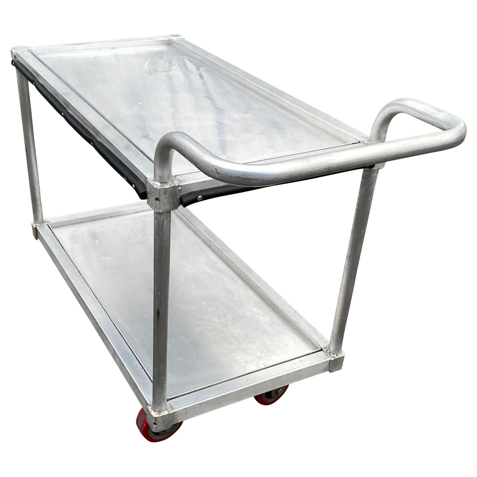 stainless steel rolling cart