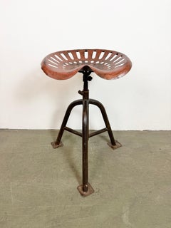 Vintage Industrial Swivel Chair, 1950s