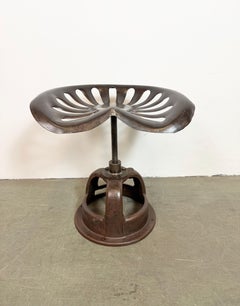 Vintage Industrial Swivel Chair, 1950s