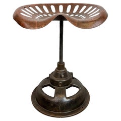 Vintage Industrial Swivel Chair, 1950s