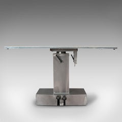 Vintage Industrial Table, English, Stainless Steel, Theatre, Kitchen, Medical