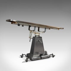 Vintage Industrial Table, Stainless Steel, Veterinary, Theatre, Shor Line, 1970