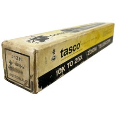 Vintage Industrial TASCO Telescope with Original Package Box