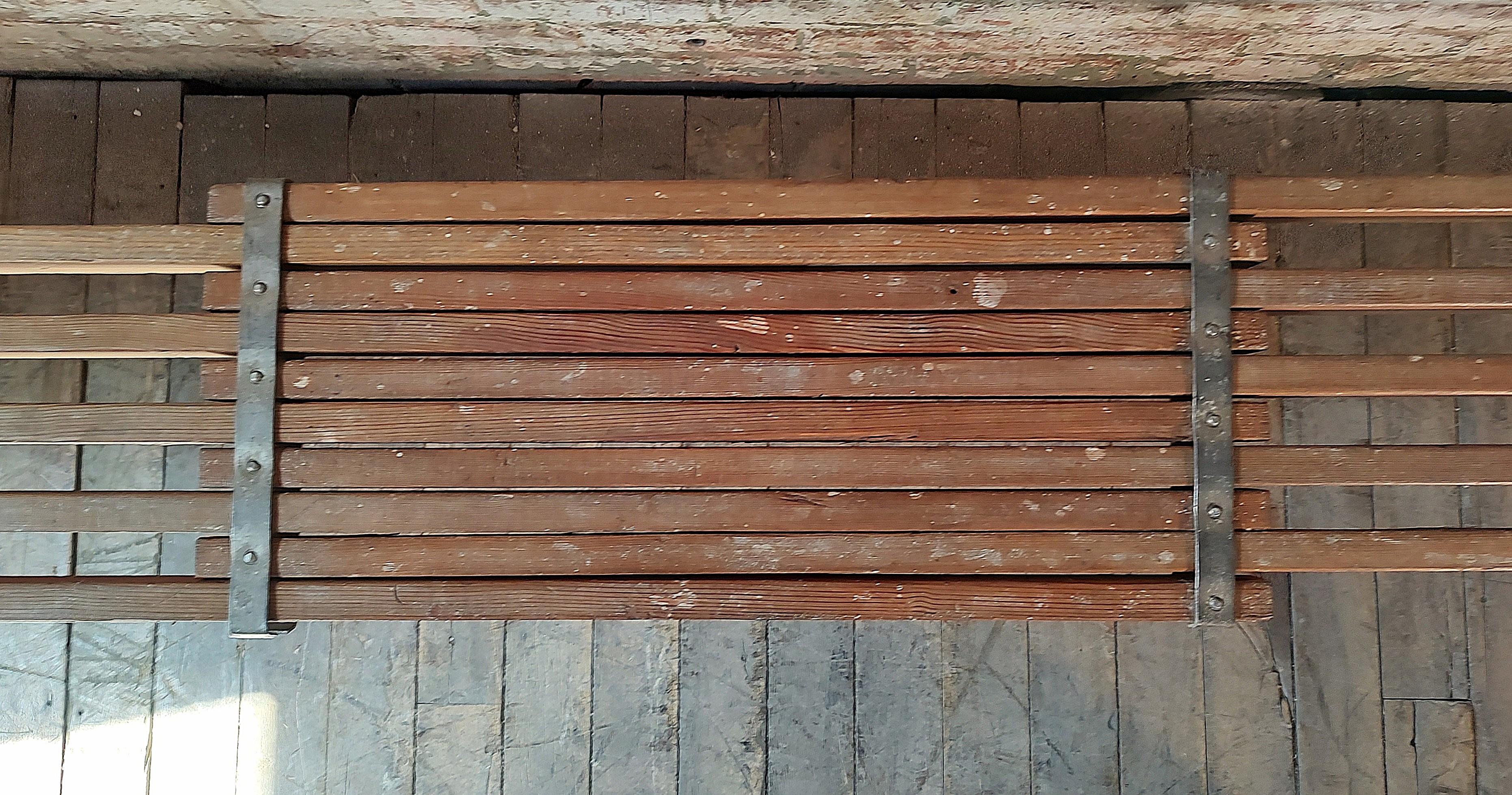 Vintage Industrial Telescoping Scaffold Bench For Sale 4