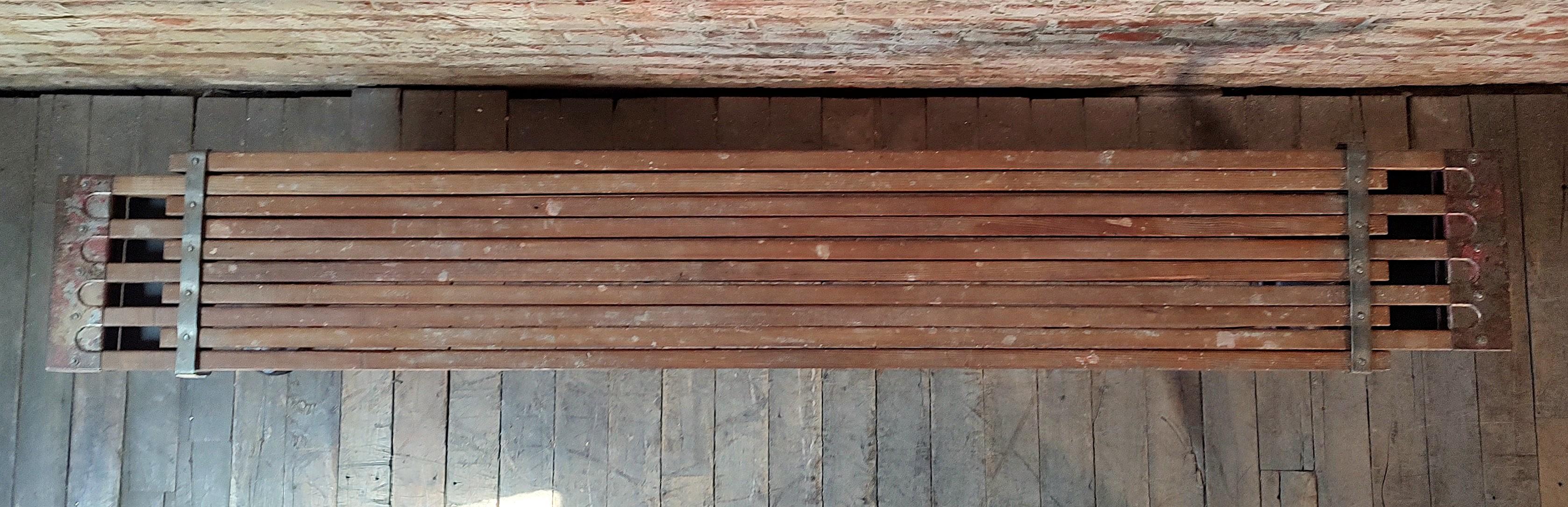 Vintage Industrial Telescoping Scaffold Bench For Sale 2