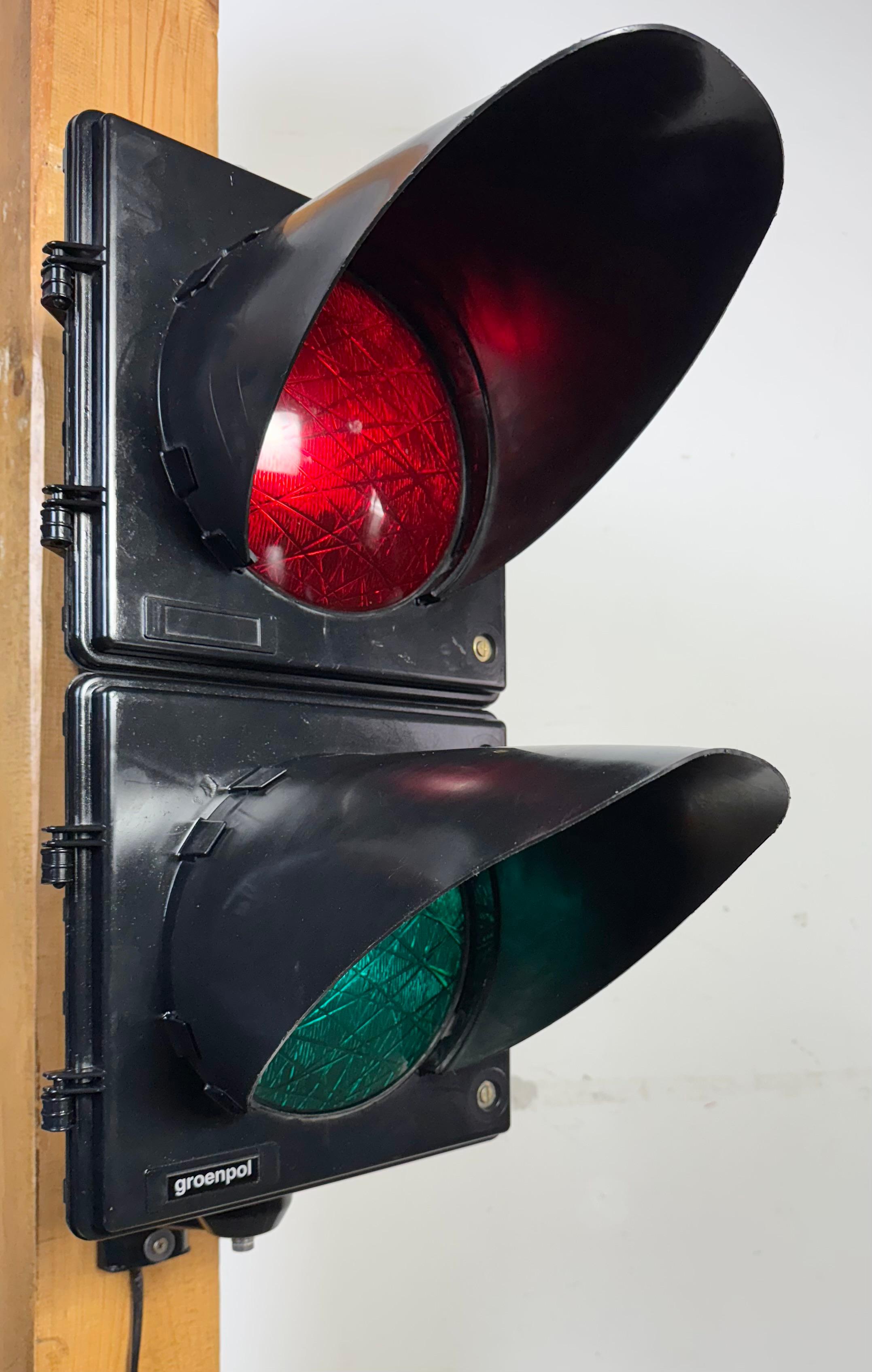 Vintage Industrial Traffic Lights,  1980s For Sale 11