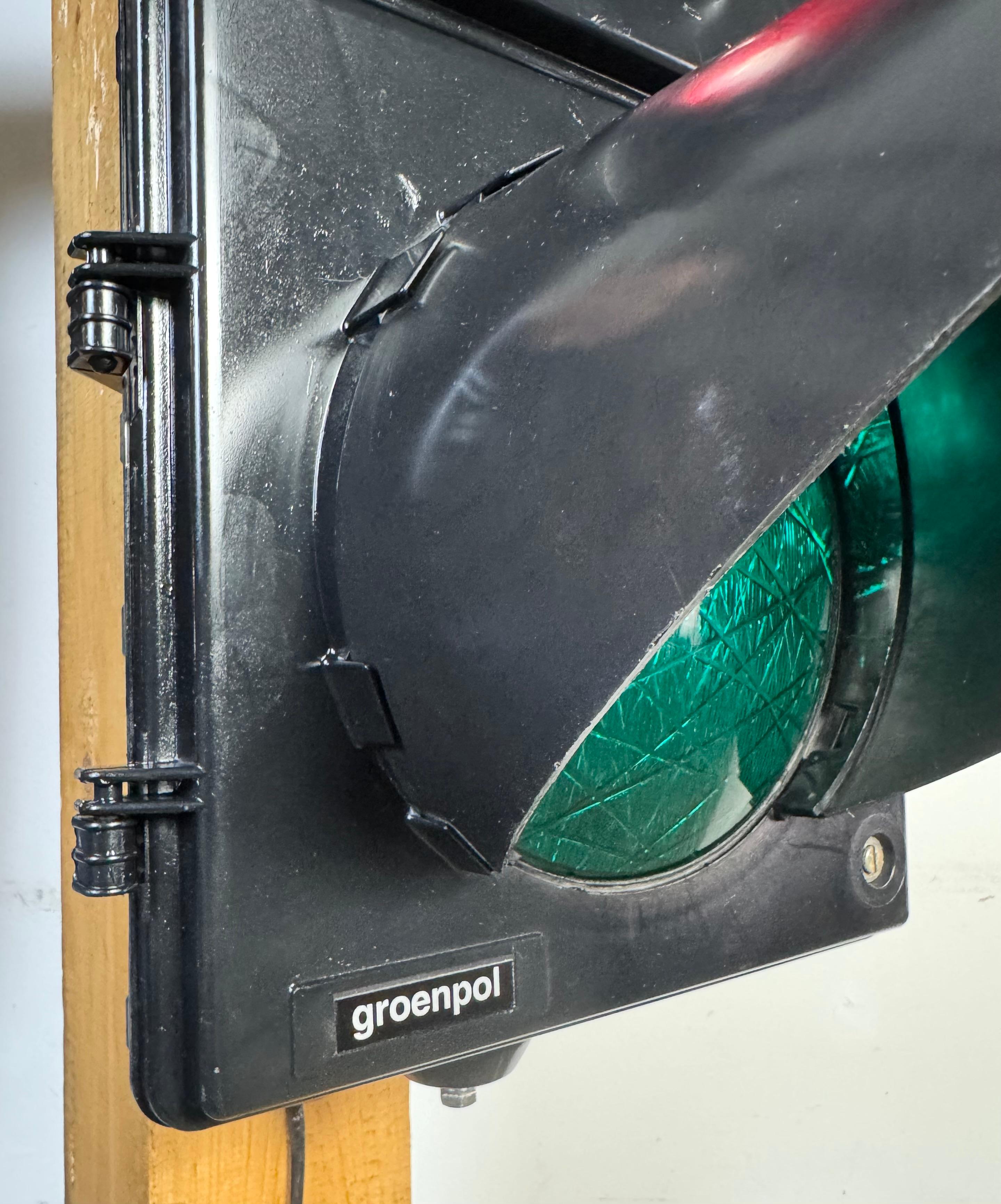 Vintage Industrial Traffic Lights,  1980s For Sale 12