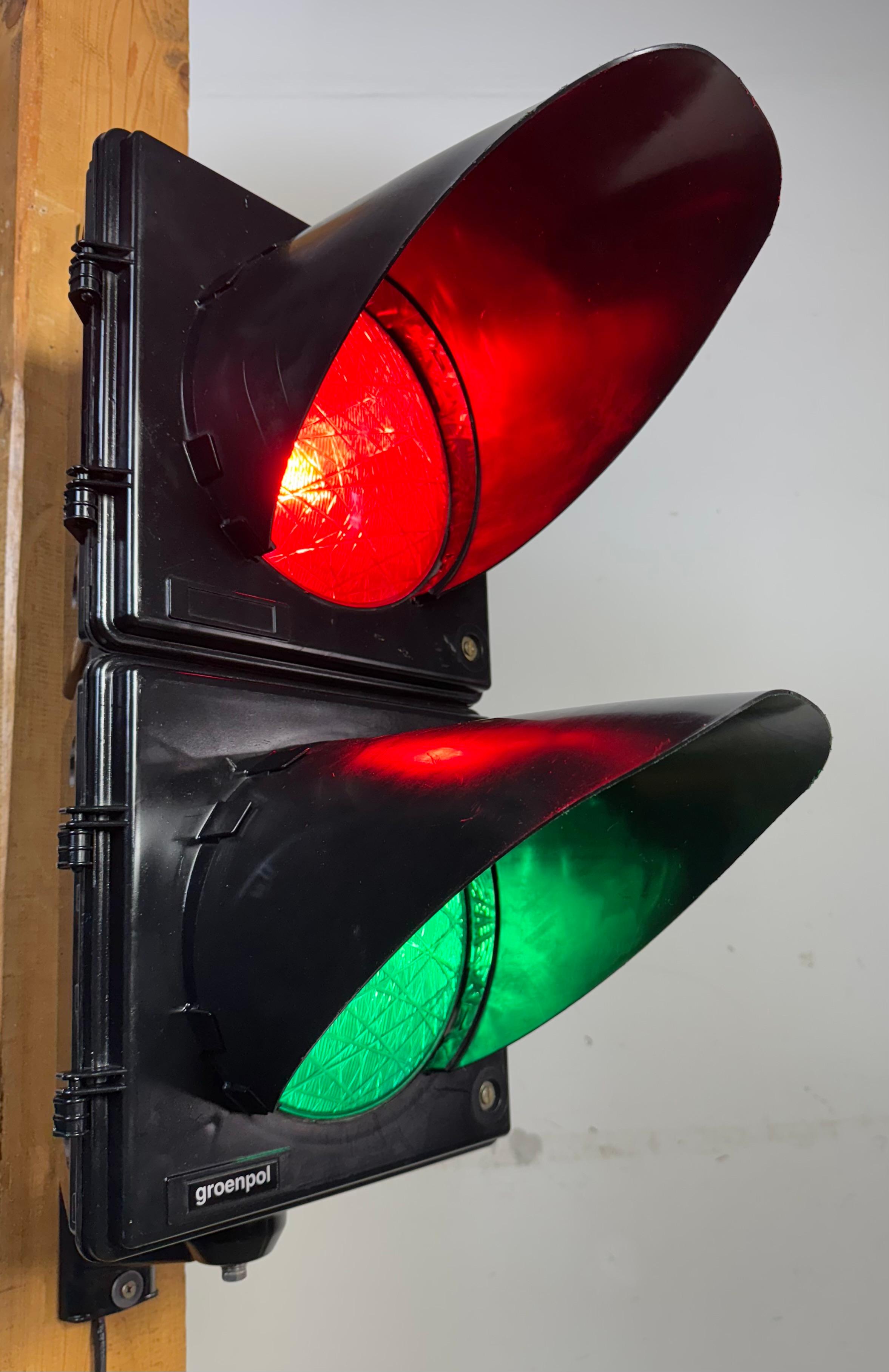 Vintage Industrial Traffic Lights,  1980s For Sale 13
