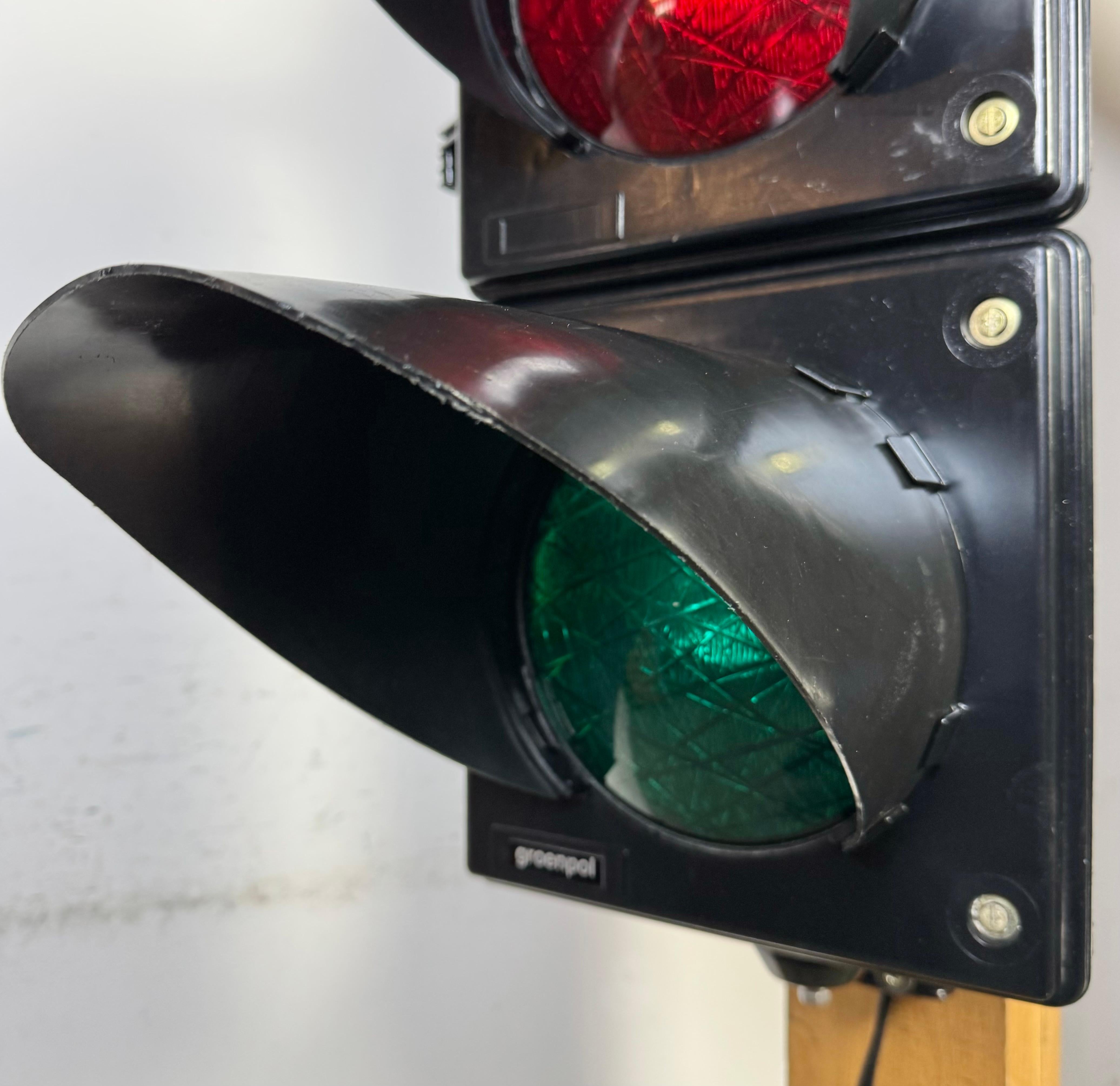Vintage Industrial Traffic Lights,  1980s For Sale 1