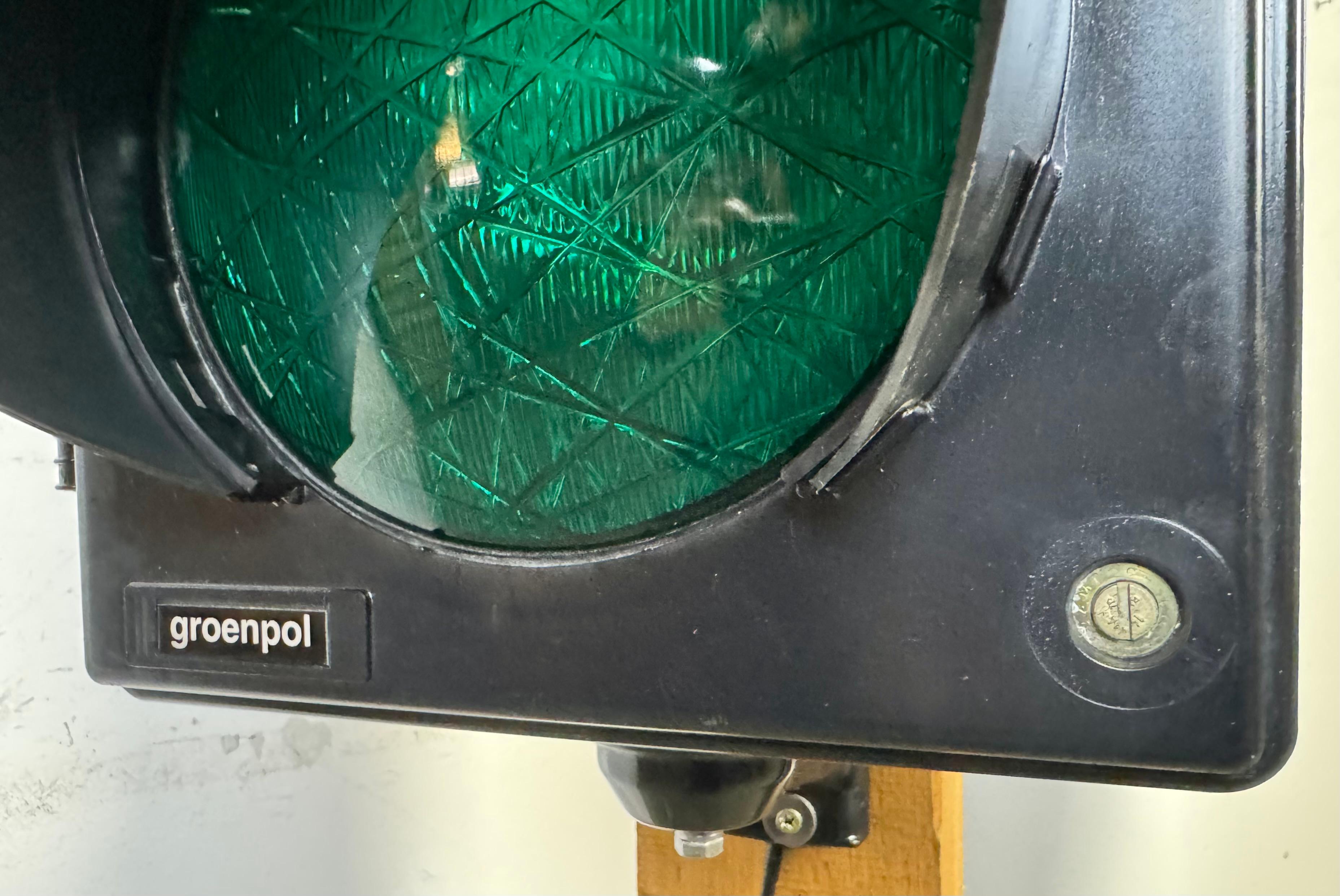 Vintage Industrial Traffic Lights,  1980s For Sale 3