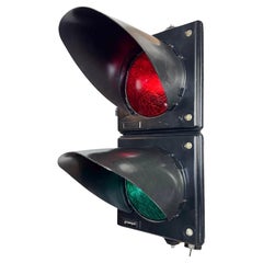 Vintage Industrial Traffic Lights,  1980s