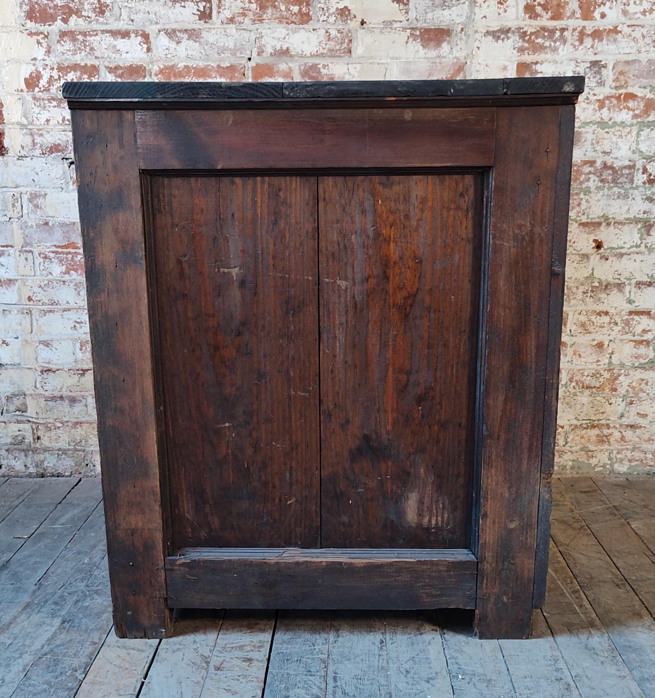 Vintage Industrial Tray Storage Cabinet For Sale 5
