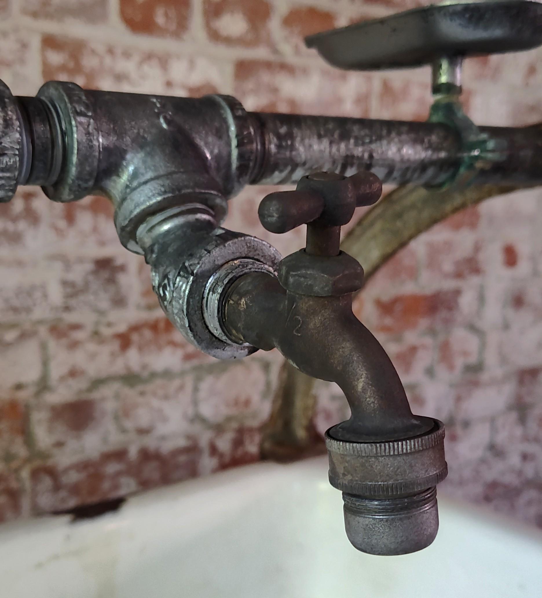 Fregadero industrial vintage de Standard Supply Co. en venta 3