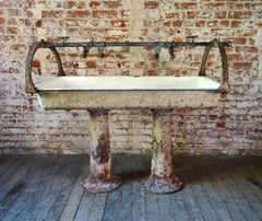 Vintage Industrial Trough Sink by Standard Supply Co.