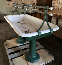 Vintage Industrial Trough Sink