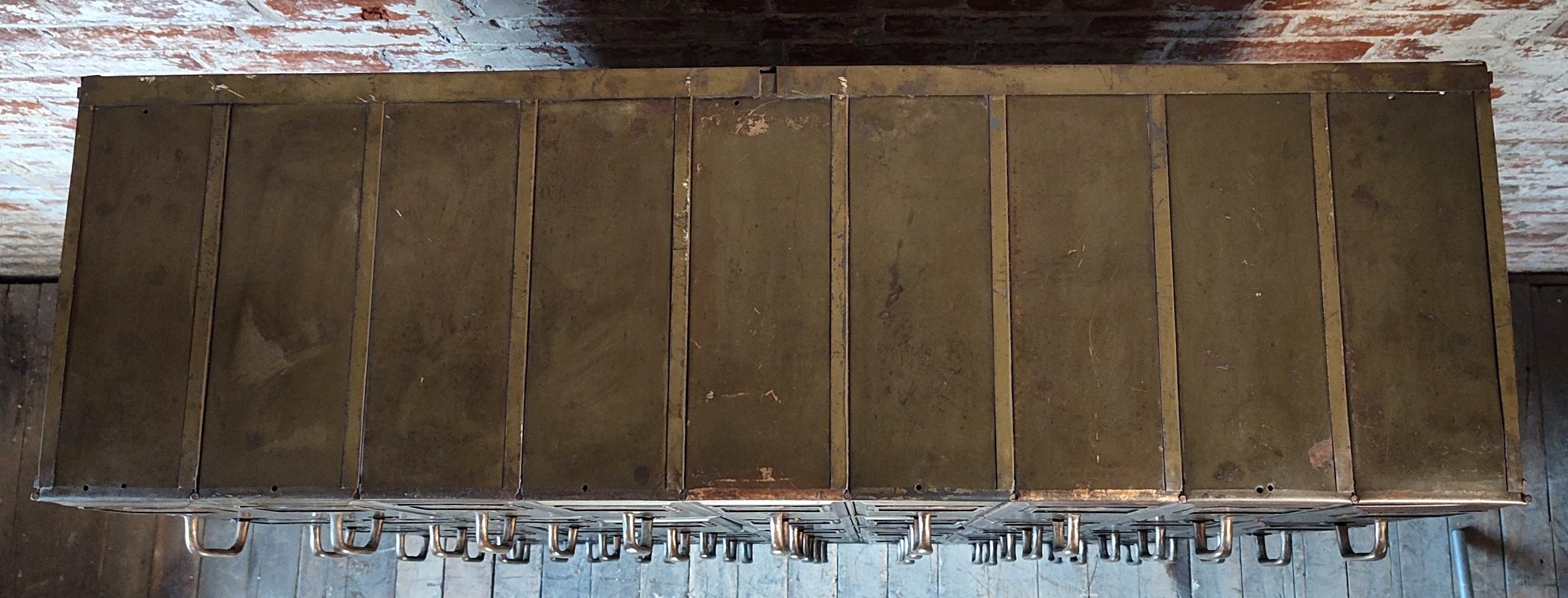 Vintage Industrial Vertical Card Catalogue For Sale 6