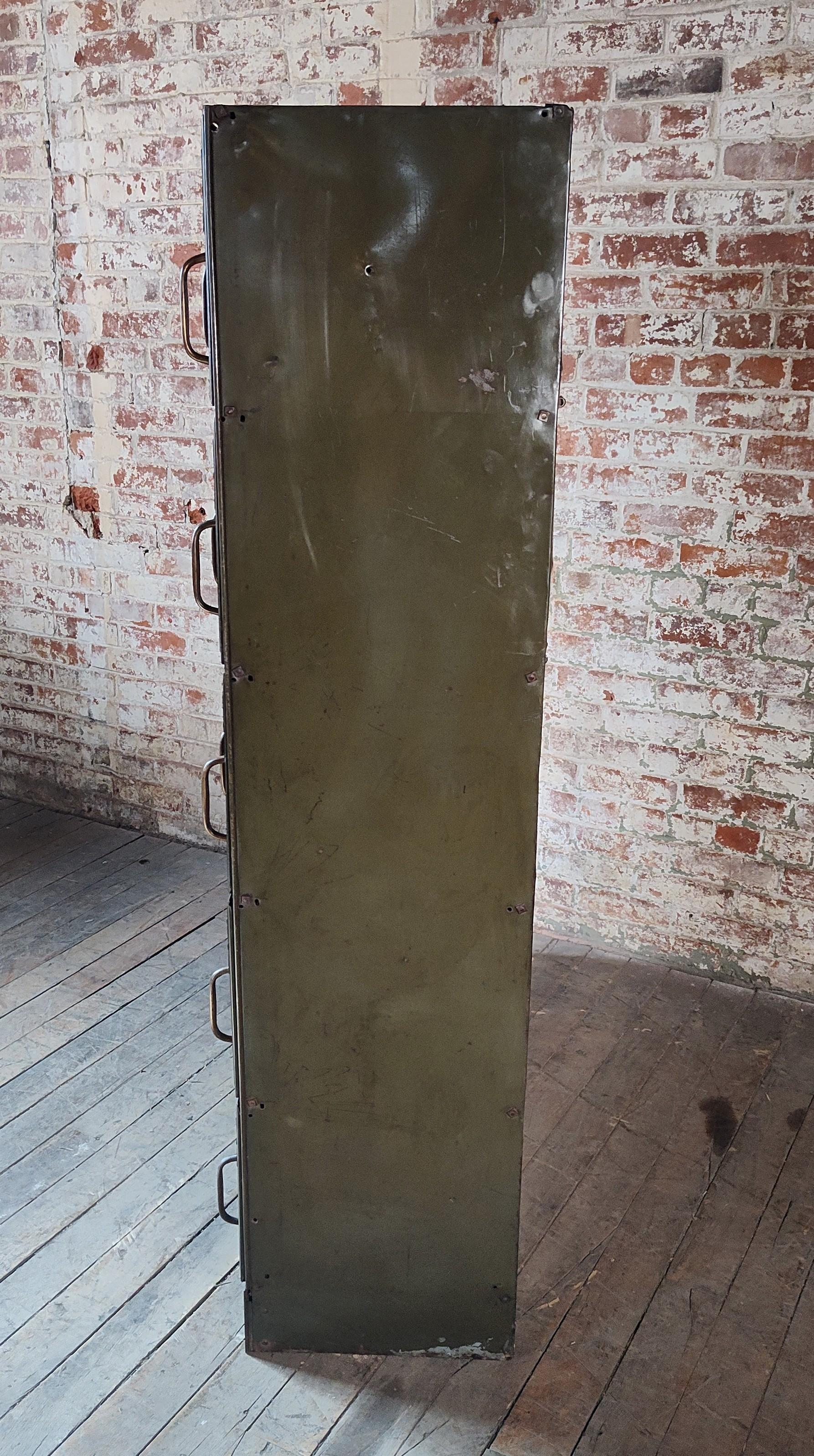 Vintage Industrial Vertical Card Catalogue For Sale 10