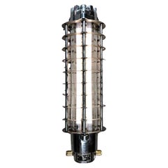 Vintage Industrial Wall Mounted Flameproof Led Aluminum Striplight with Cage