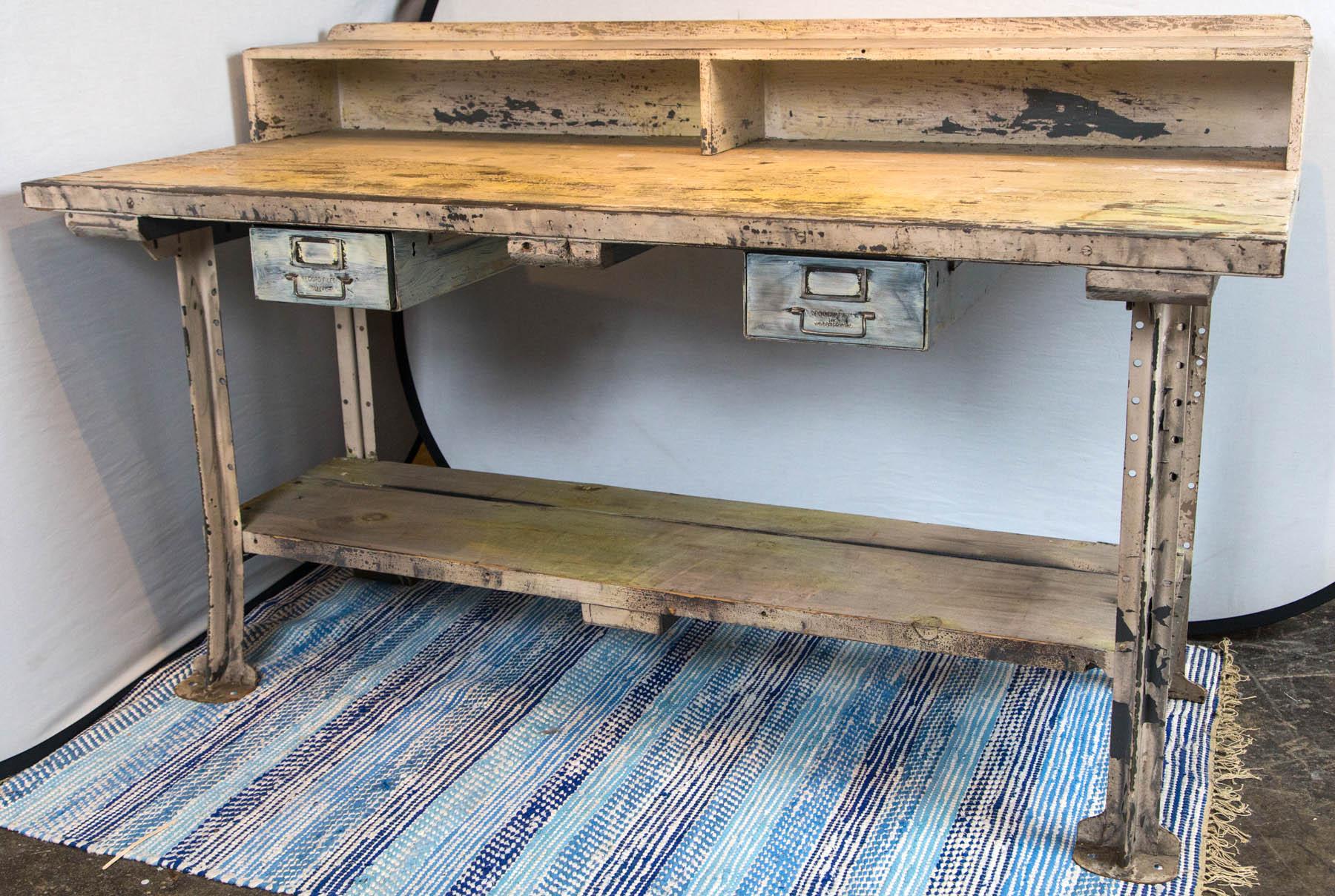 Vintage Industrial Work Desk (Industriell)