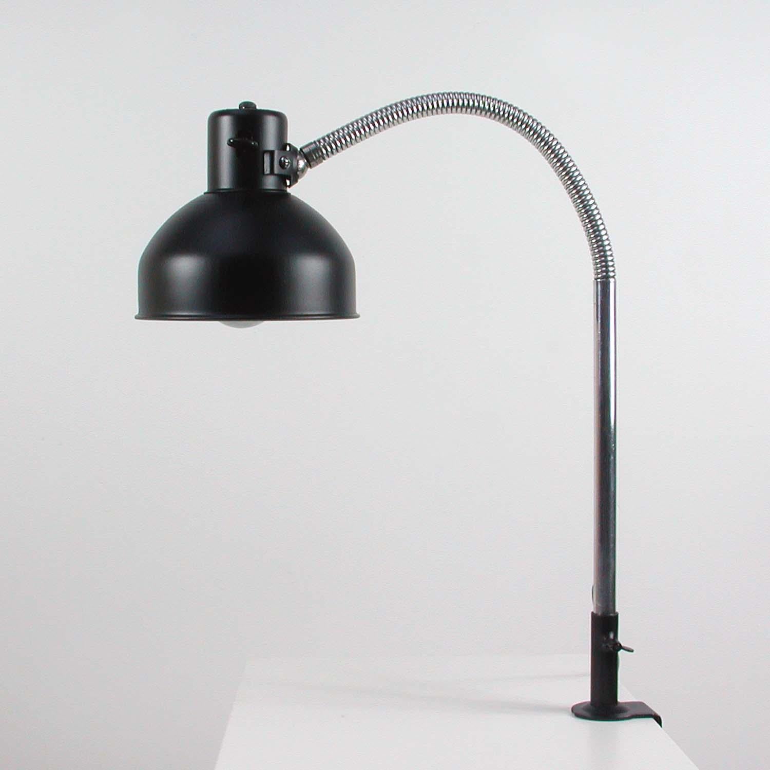 Vintage Industrial Work Lamp by Albert and Brause, Germany, 1950s For Sale 5
