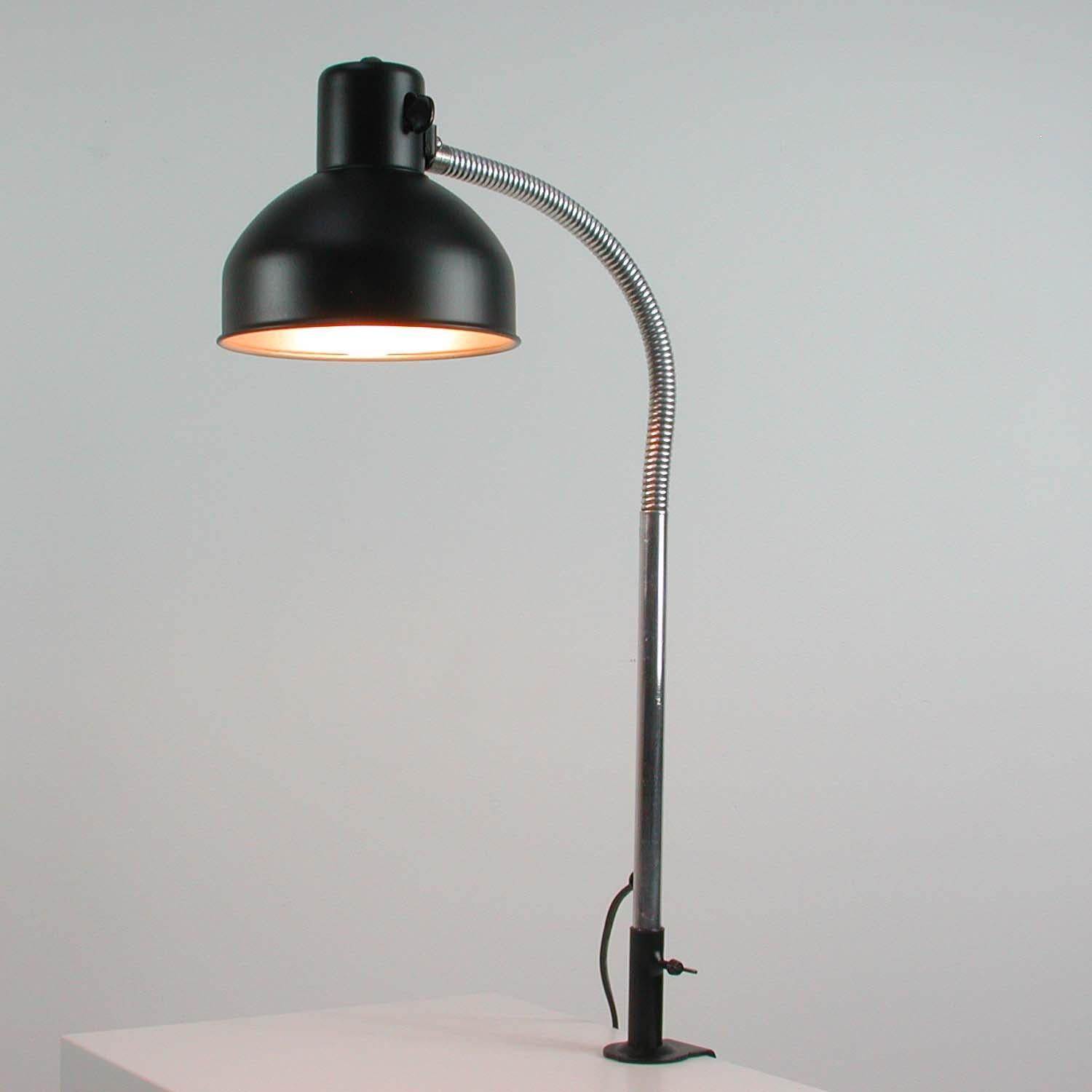 Vintage Industrial Work Lamp by Albert and Brause, Germany, 1950s For Sale 4