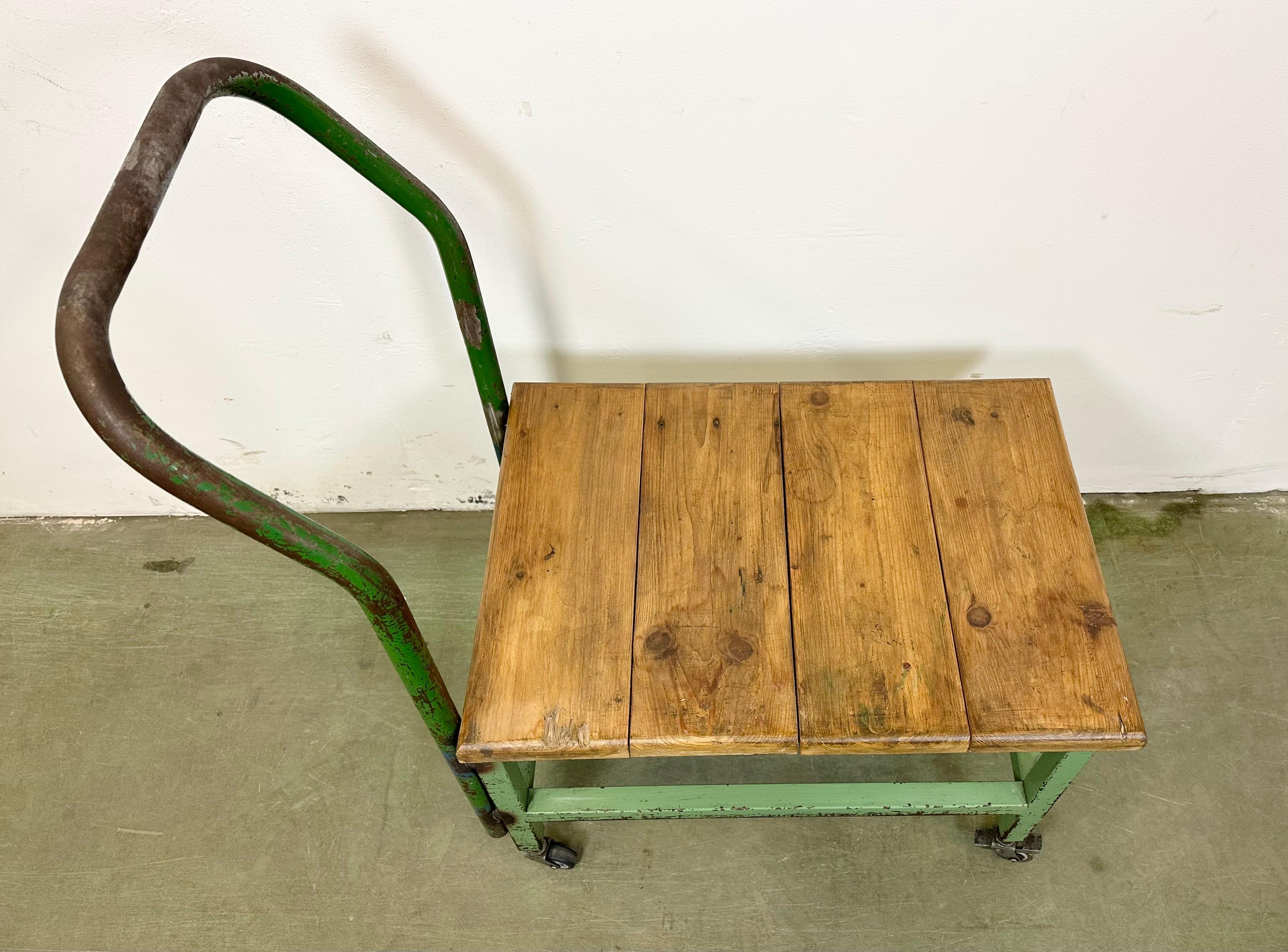 Vintage Industrial Workshop Trolley, 1960s For Sale 5