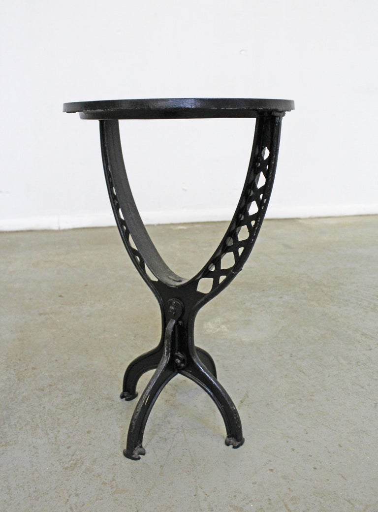 Vintage Industrial Wrought Iron Glass Top End or Side ... (768 x 1040 Pixel)