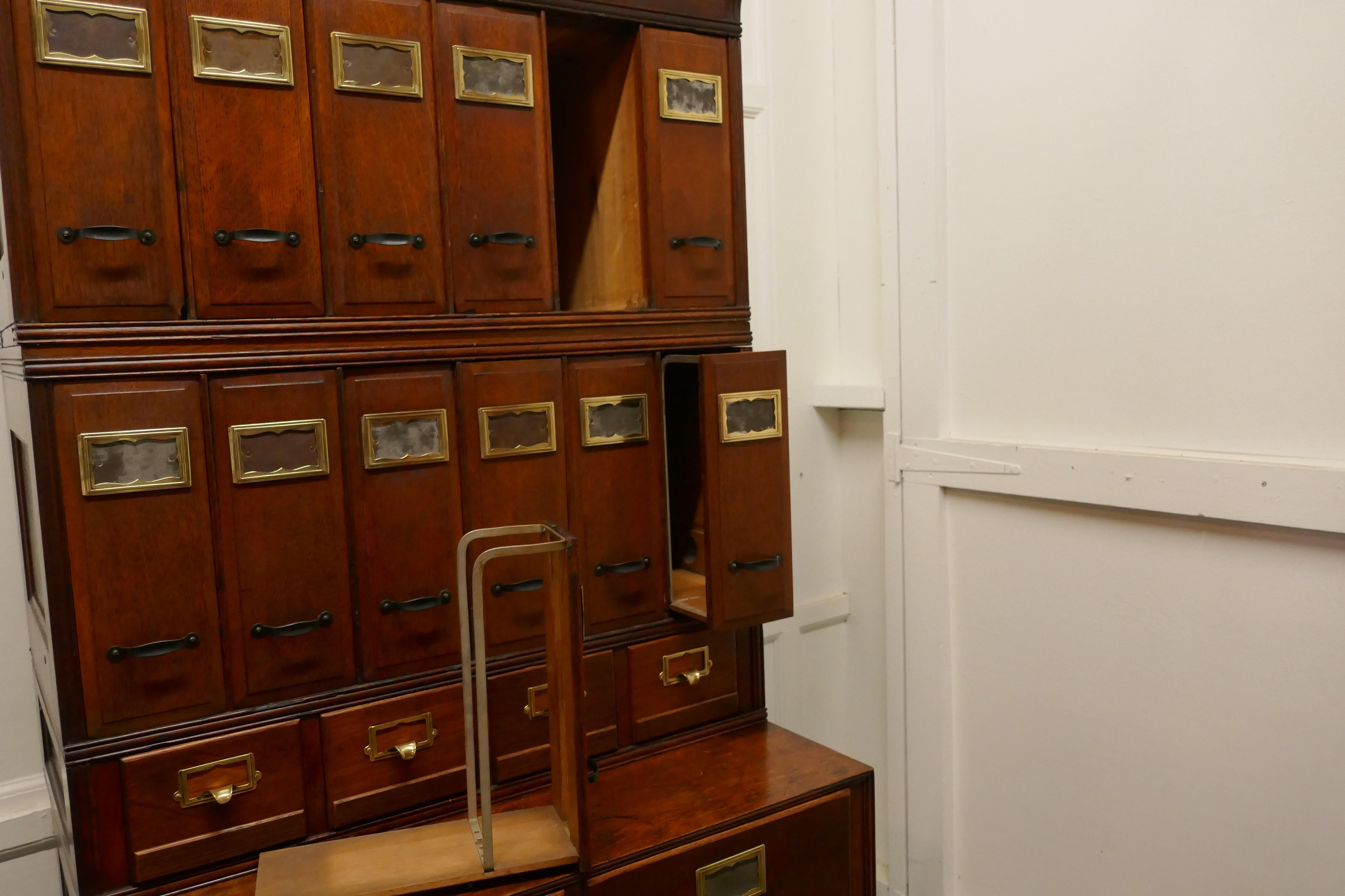 Vintage Industrie Yawman and Erbe Stapeln Aktenschrank 6