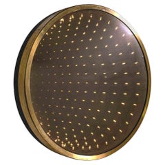 Vintage Infinity Mirror, 1970s