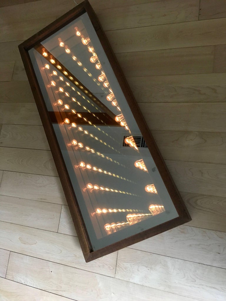 Vintage Infinity Mirror at 1stDibs infinity mirror wall, infinity