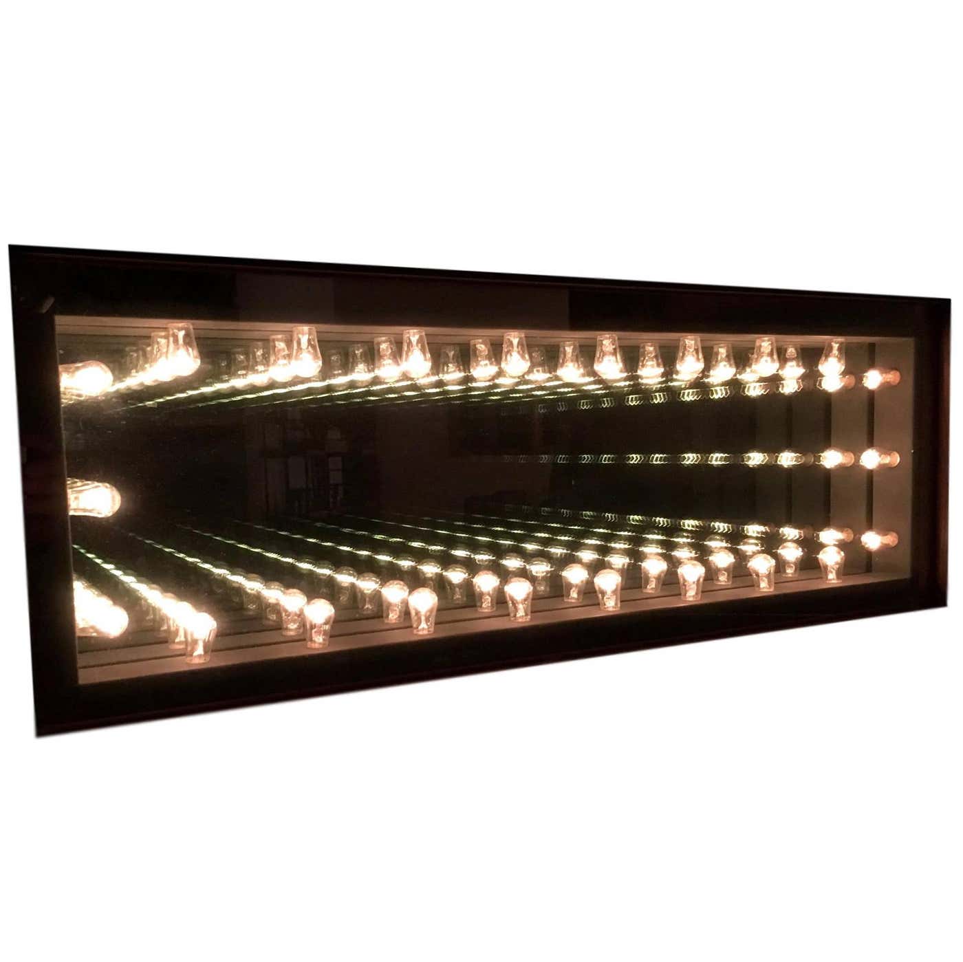 Infinity Window Mirror Vintage Infinity Mirror at 1stDibs | infinity mirror for sale, infinity ...