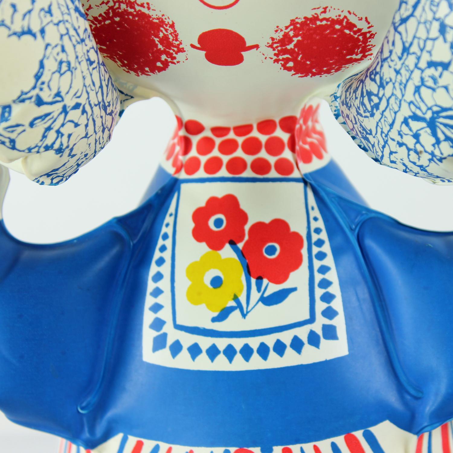 Vintage Inflatable Rubber Doll By Libuse Niklova, Czechoslovakia 1970s For Sale 4