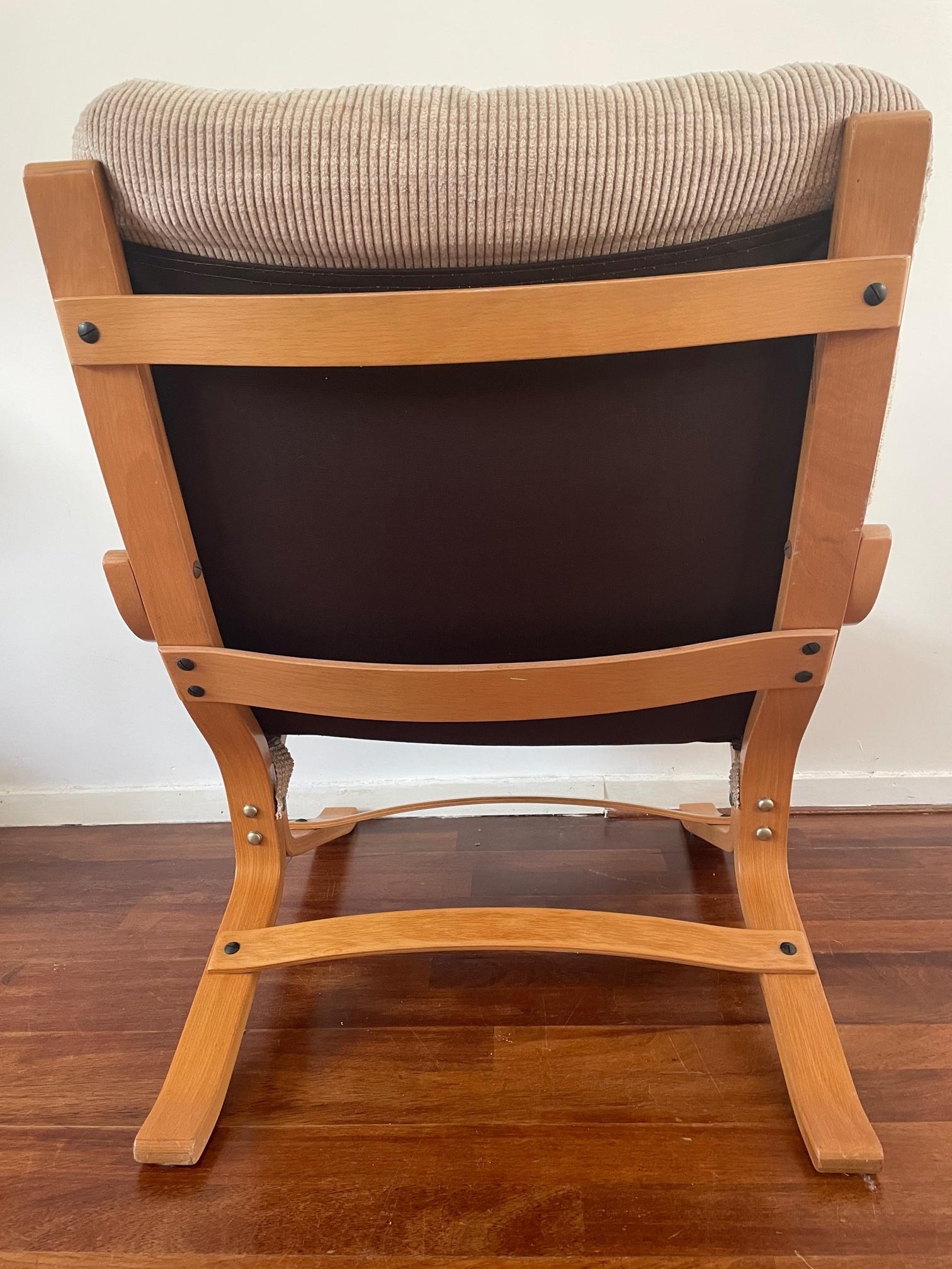 Norwegian Vintage Ingmar Relling Armchair, Early Ingmar Relling Siesta Chair, Westnofa For Sale