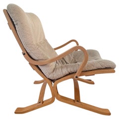 Vintage Ingmar Relling Armchair, Early Ingmar Relling Siesta Chair, Westnofa