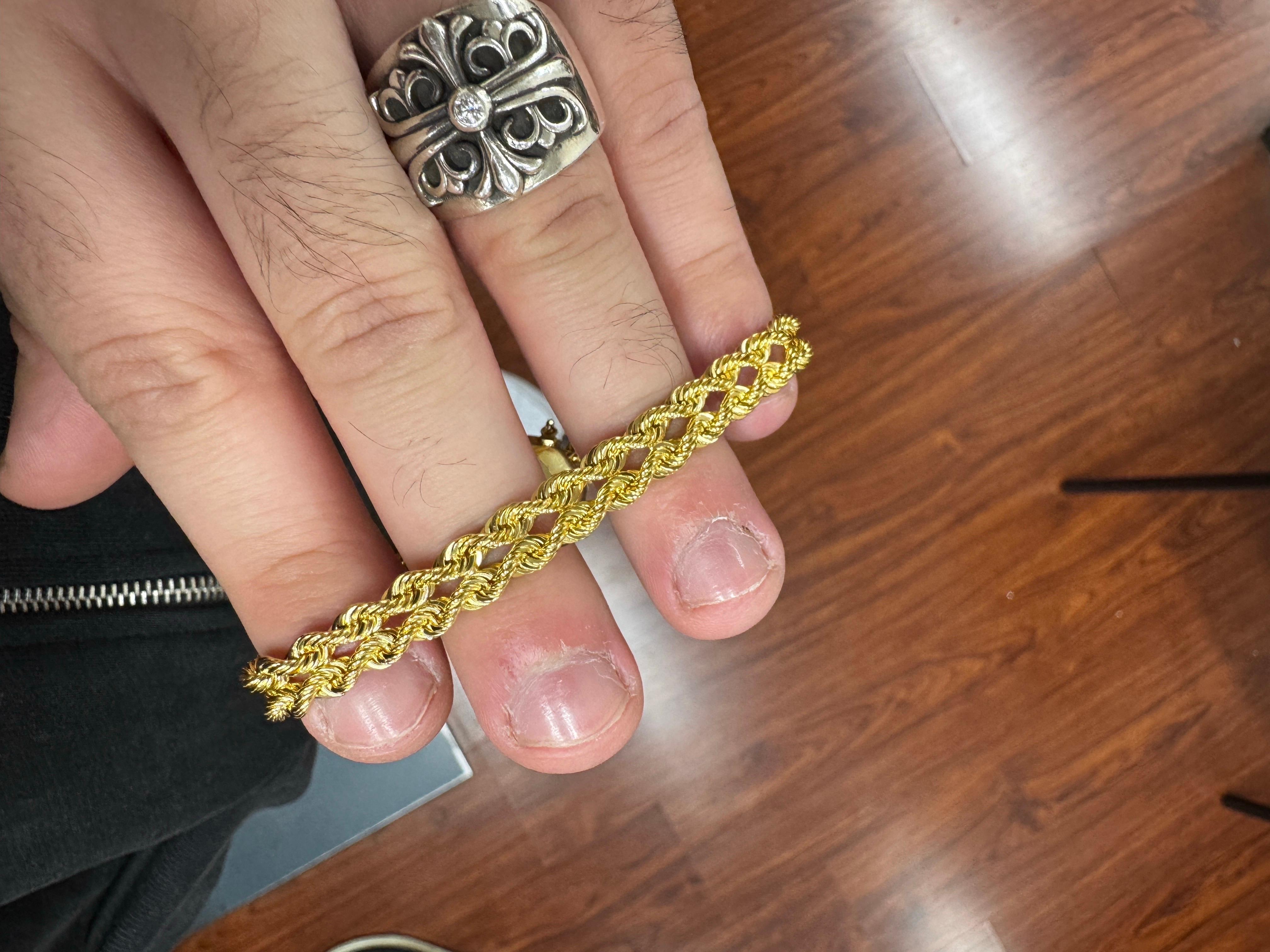 Vintage-Inspired 14k Yellow Gold Double Chain Belt Buckle Bracelet with Diamonds For Sale 1