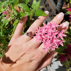 Vintage Inspired Mahenge Garnet and Diamond Platinum Ring - A Collector’s Dream