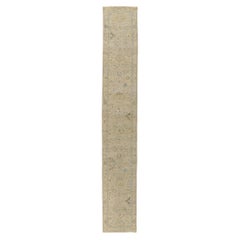 Tappeto Oushak moderno di ispirazione vintage, Natural Elegance incontra il tempo