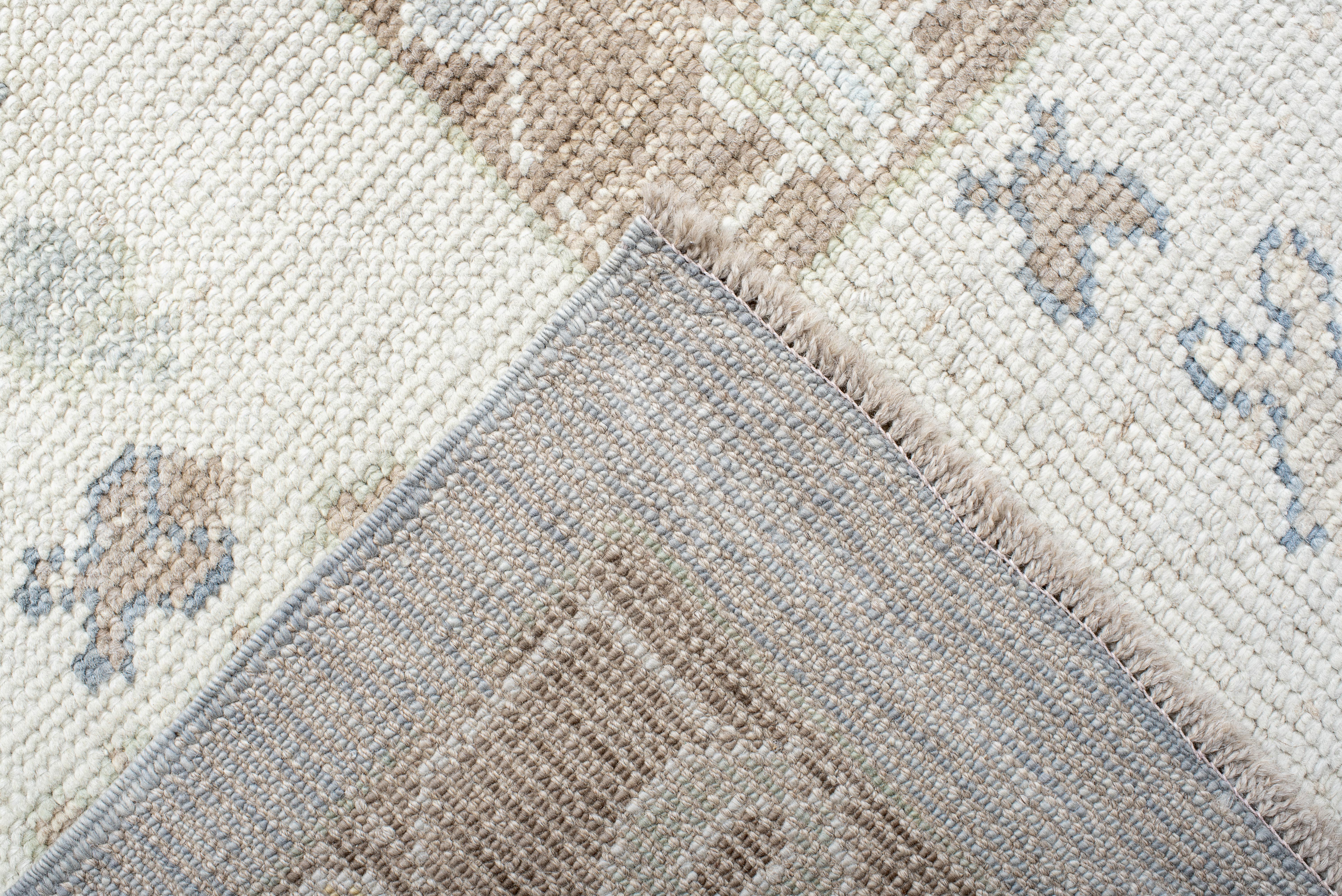 Contemporary Vintage Inspired Oushak 21st Century For Sale