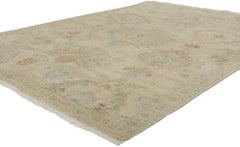 Vintage-Inspired Oushak Rug