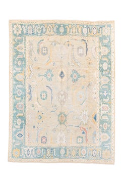 Vintage Inspired Oushak Rug
