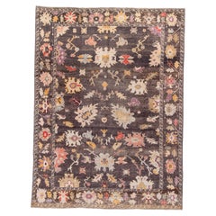 Vintage Inspired Oushak Rug