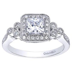 Used Inspired Princess Cut Diamond Engagement Ring