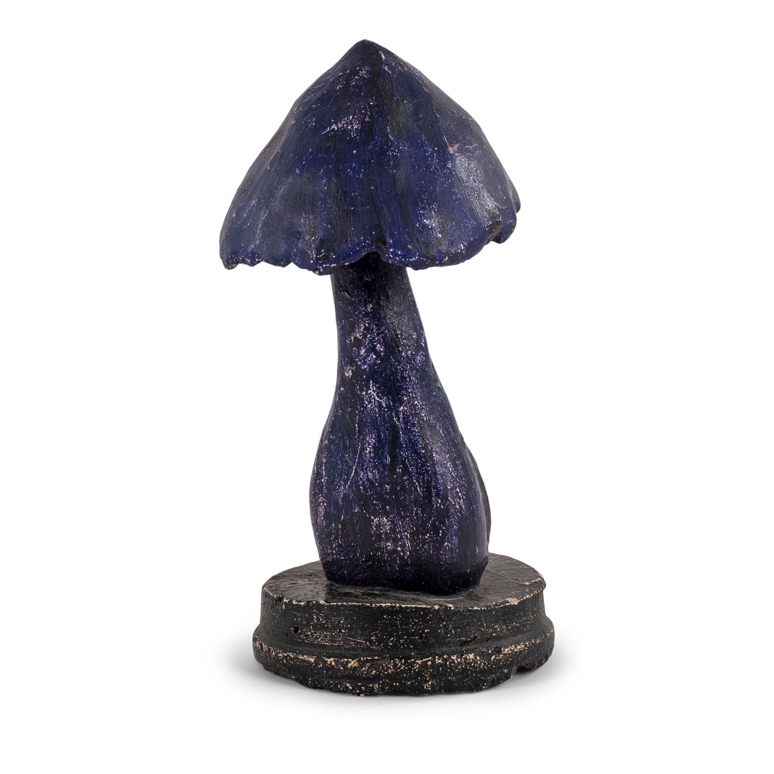 Vintage instructional mushroom model from an art school in France. Entire set pictured together in last three images.