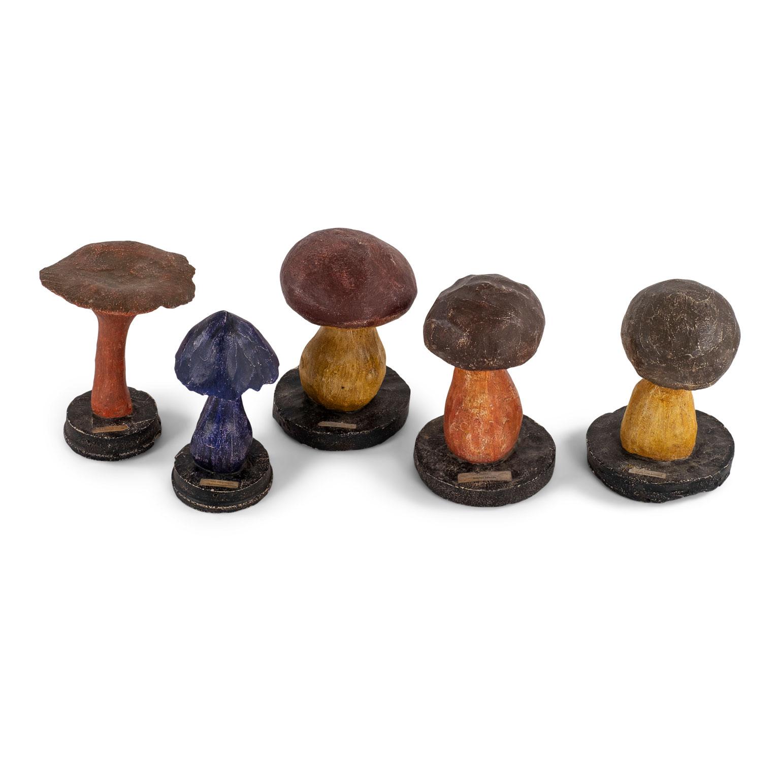 Concrete Vintage Instructional Mushroom Model For Sale