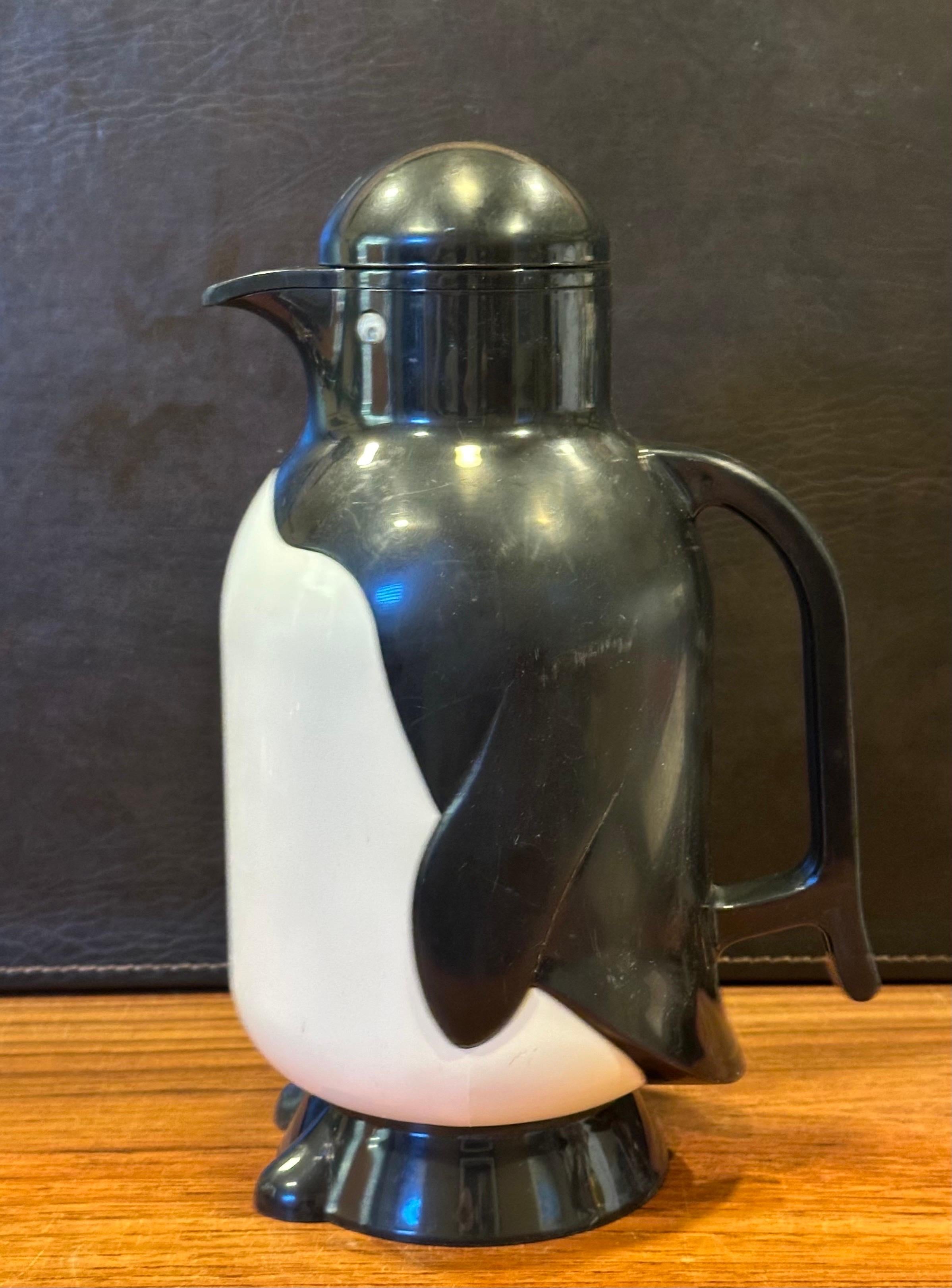 20th Century Vintage Insulated Penguin Pitcher by Metrokane For Sale