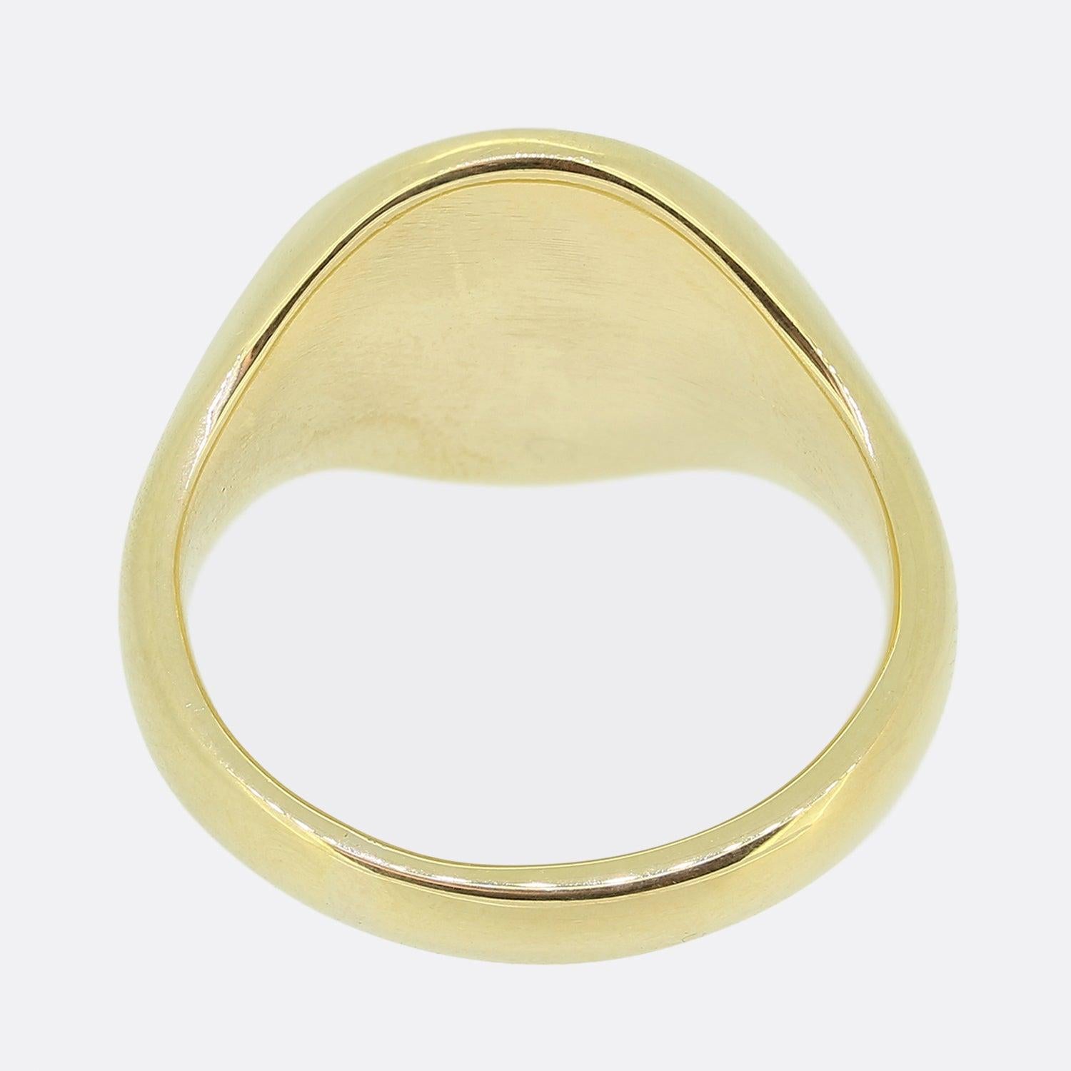 Men's Vintage Intaglio Signet Ring