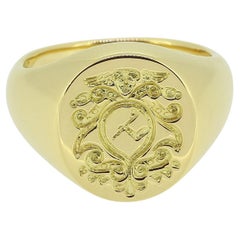 Vintage Intaglio Signet Ring