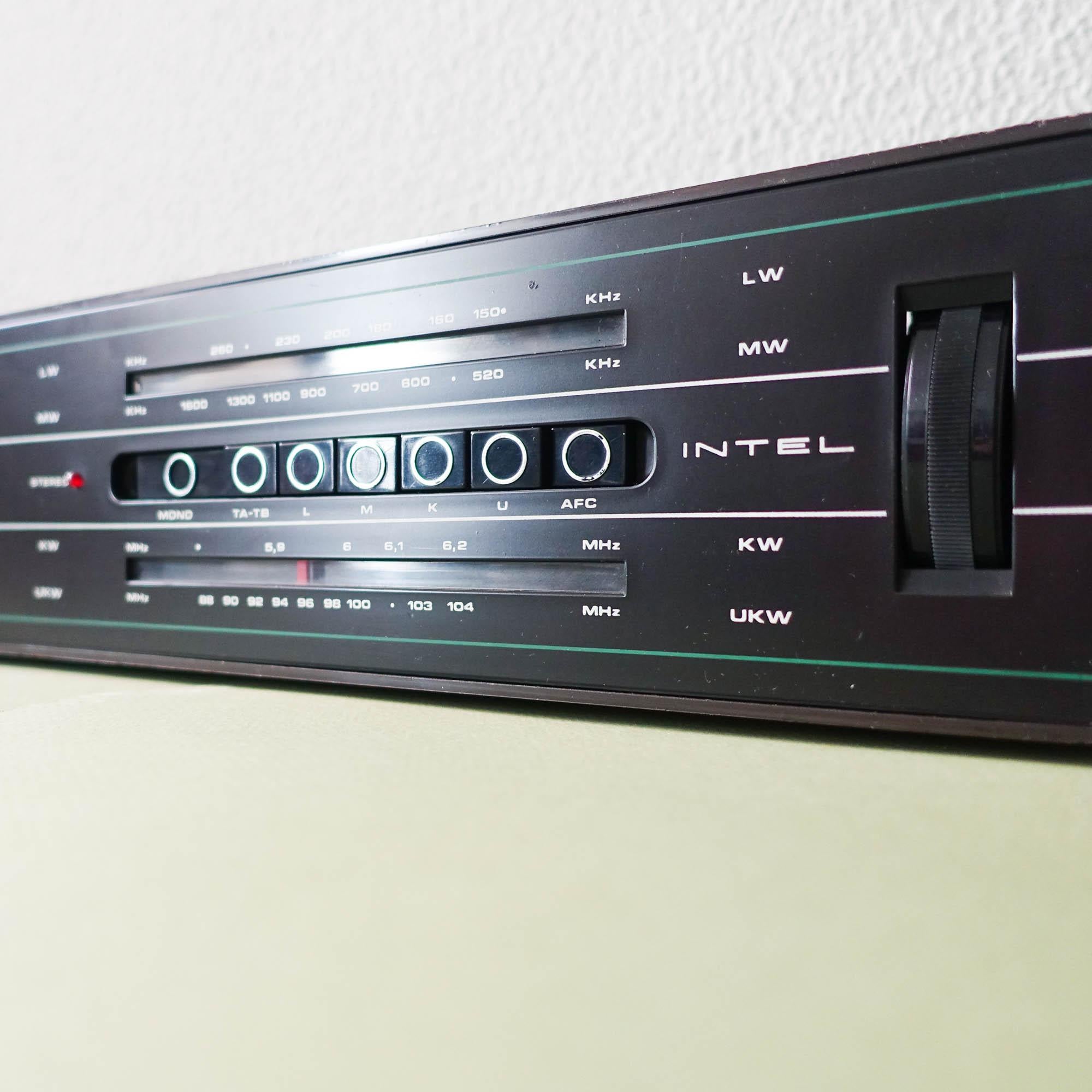 German Vintage Intel Stereo Anlage, 1970's  For Sale